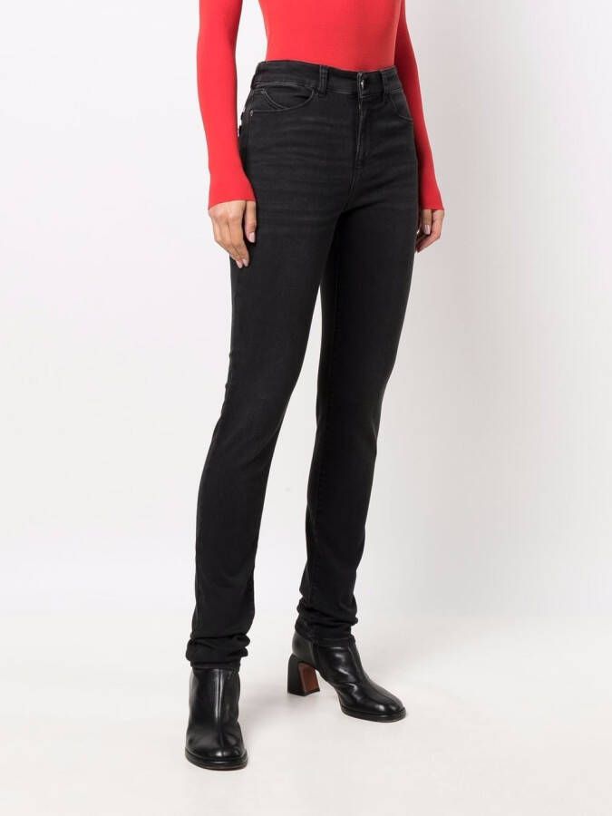 Emporio Armani Skinny broek Zwart