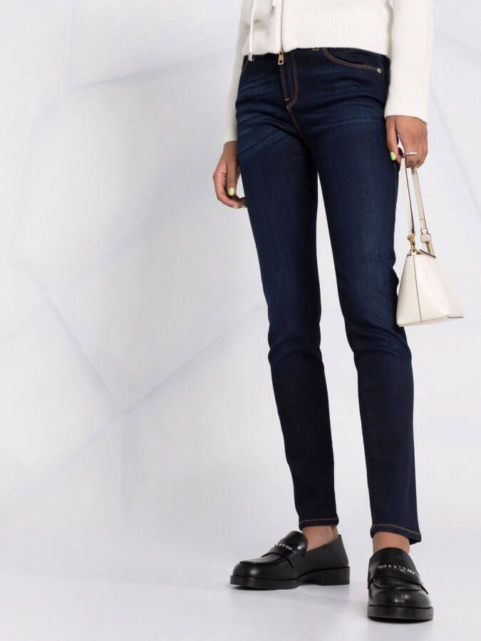 Emporio Armani Skinny jeans Blauw