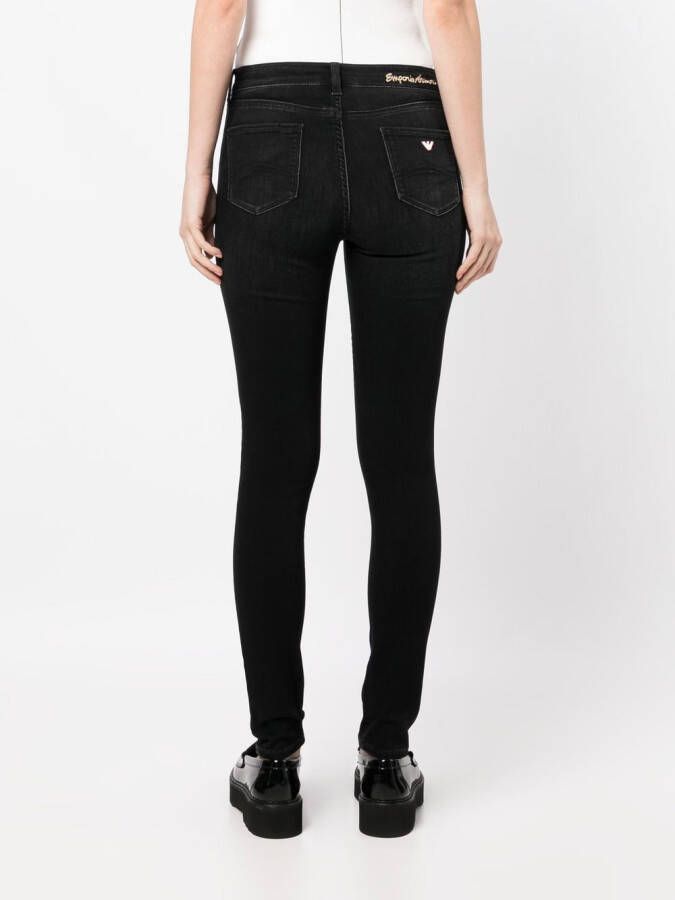 Emporio Armani Skinny jeans Zwart