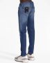 Emporio Armani Jeans met logopatch Blauw - Thumbnail 3