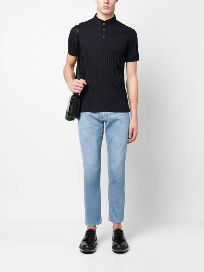Emporio Armani Slim-fit jeans Blauw