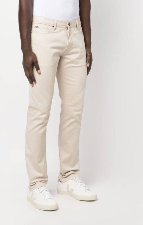 Emporio Armani Slim-fit jeans Beige