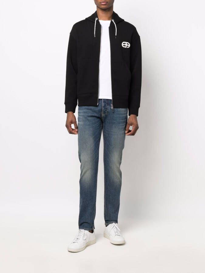 Emporio Armani Slim-fit jeans Blauw