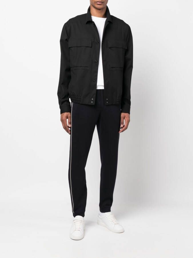 Emporio Armani Straight broek Blauw