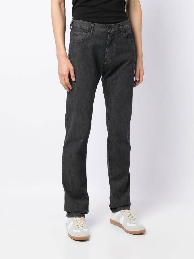 Emporio Armani Straight jeans Zwart