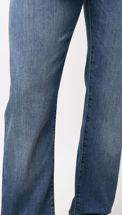 Emporio Armani J45 straight jeans Blauw