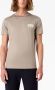 Emporio Armani T-shirt met geborduurd logo Beige - Thumbnail 3