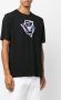 Emporio Armani T-shirt met grafische print Zwart - Thumbnail 3
