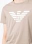 Emporio Armani T-shirt met logo Beige - Thumbnail 4