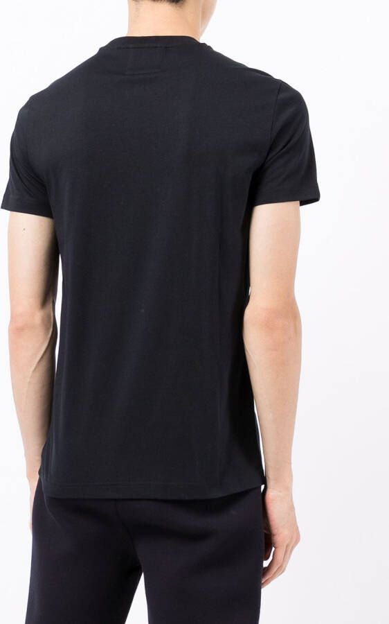 Emporio Armani T-shirt met logopatch Blauw