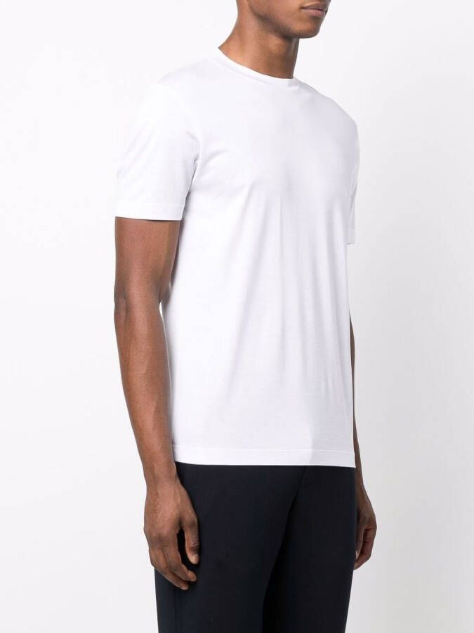 Emporio Armani T-shirt met logopatch Wit