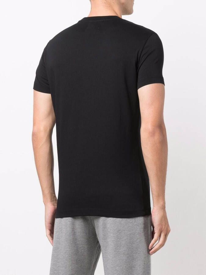 Emporio Armani T-shirt met logopatch Zwart