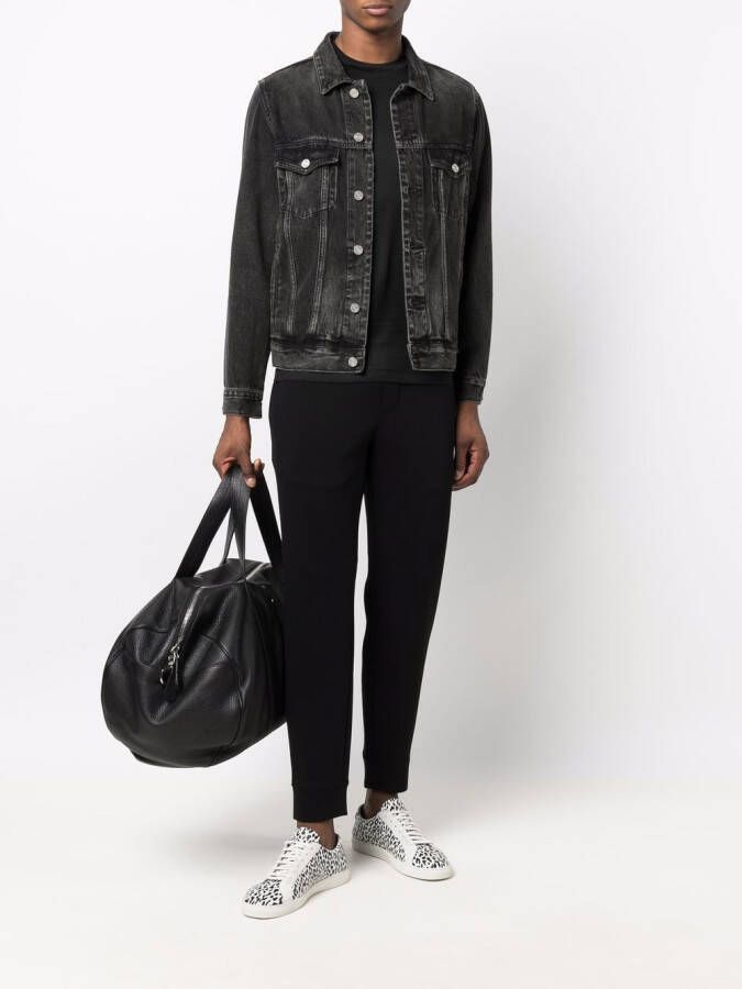 Emporio Armani T-shirt met logopatch Zwart
