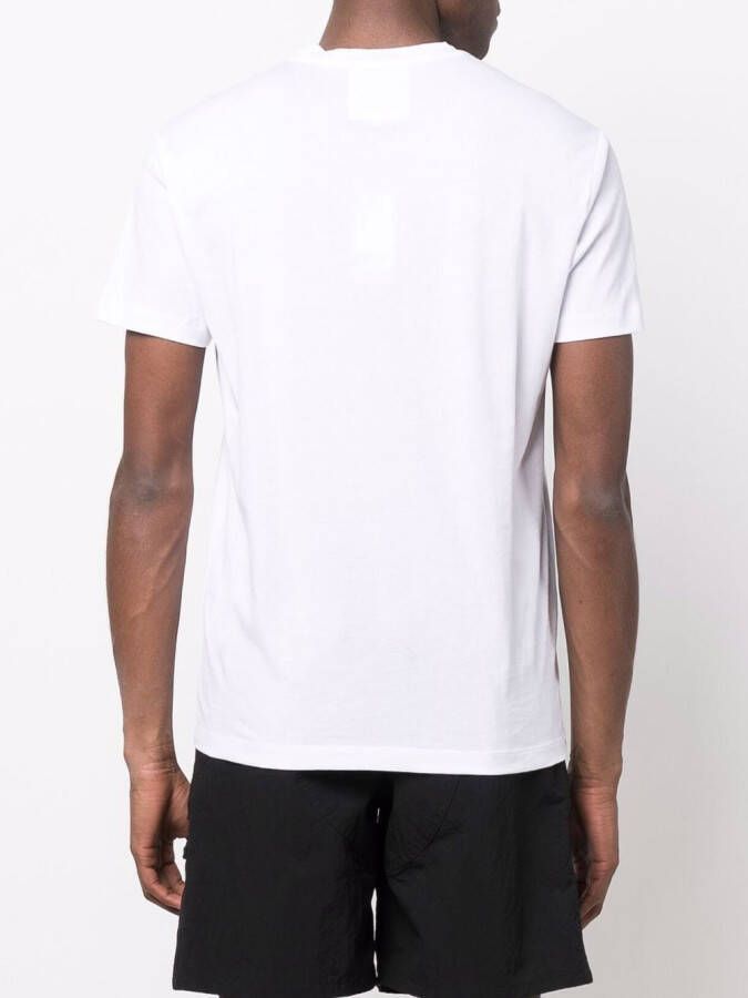 Emporio Armani T-shirt met logoprint Wit