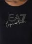 Ea7 Emporio Armani T-shirt met logoprint Zwart - Thumbnail 5