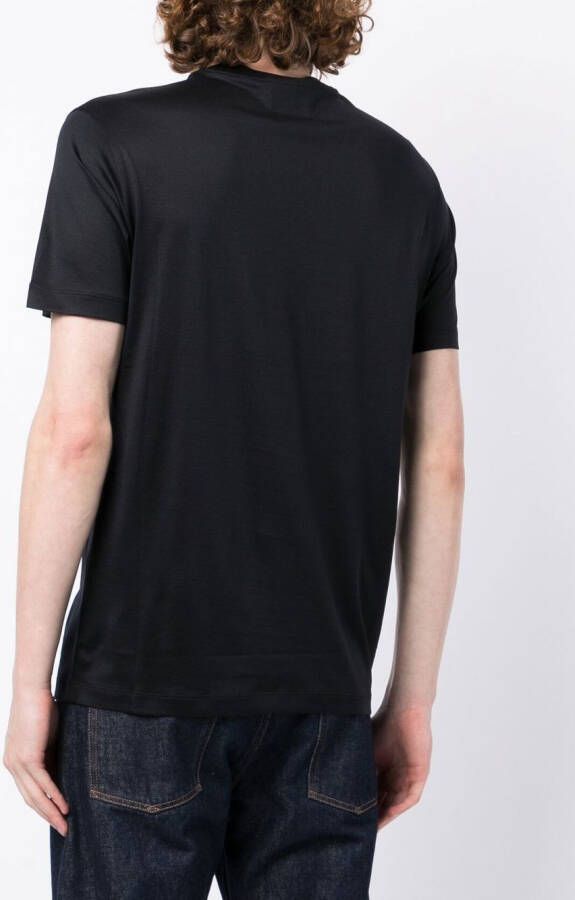 Emporio Armani T-shirt met logoprint Zwart