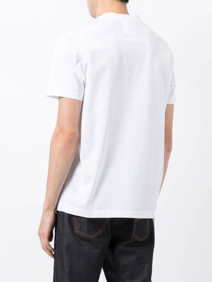 Emporio Armani T-shirt met ronde hals Wit
