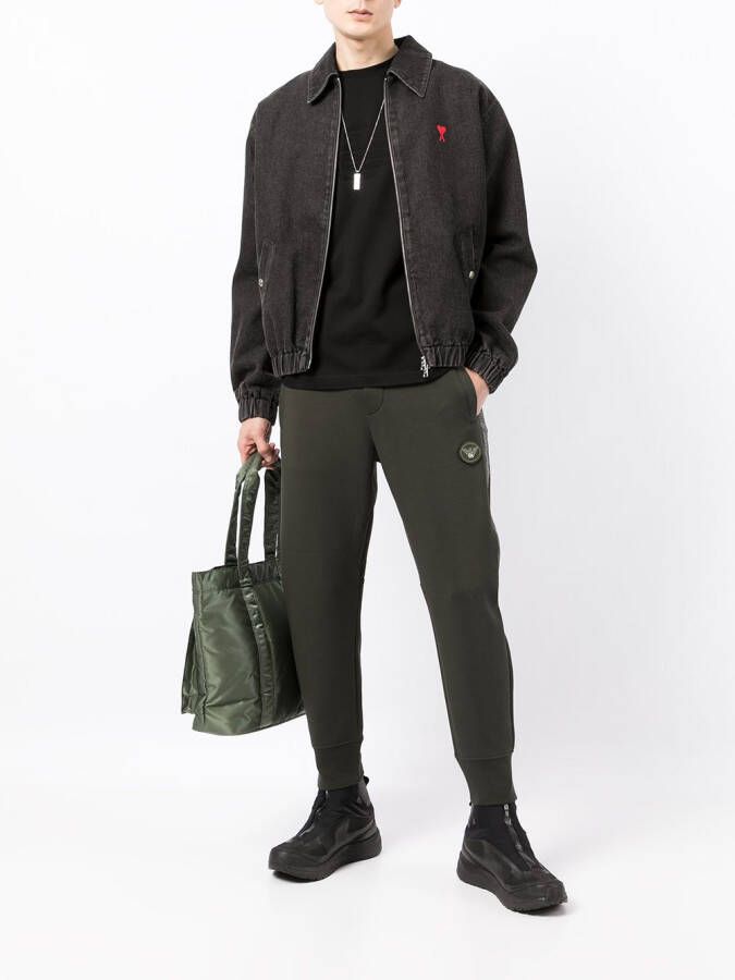 Emporio Armani T-shirt met ronde hals Zwart