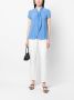 Emporio Armani T-shirt met gestrikte hals Blauw - Thumbnail 2