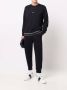 Emporio Armani Trainingsbroek met toelopende pijpen Blauw - Thumbnail 2