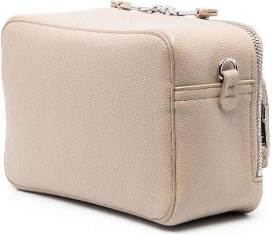 Emporio Armani Schoudertas met rits Bruin
