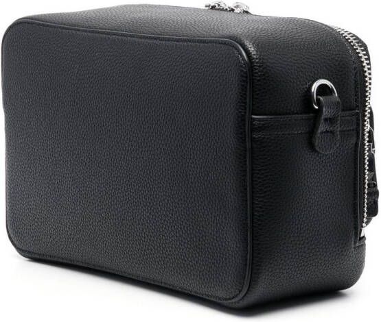 Emporio Armani Schoudertas met rits Zwart