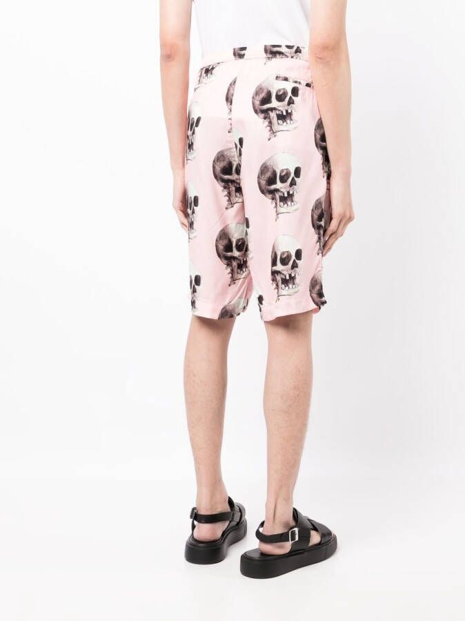 Endless Joy Bermuda shorts met print Roze