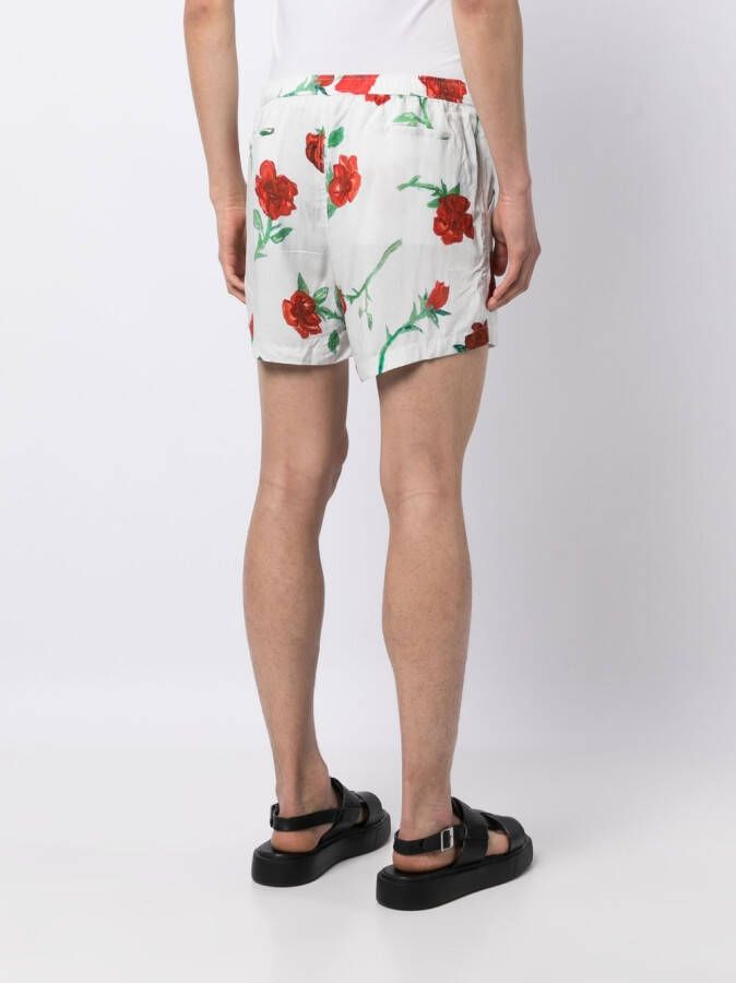 Endless Joy Shorts met elastische tailleband Wit