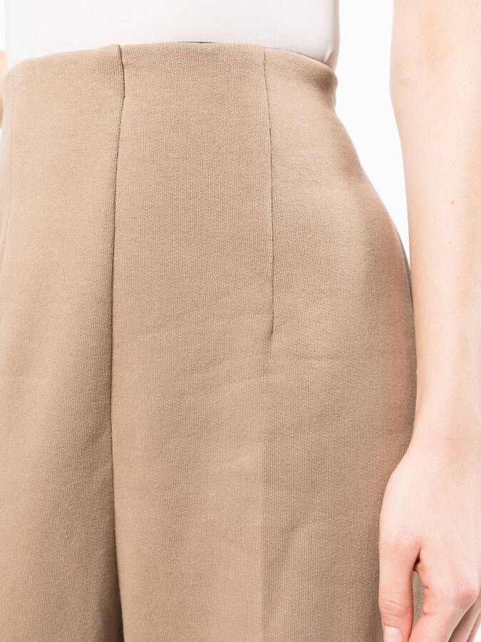 Enföld High waist broek Bruin