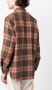 Engineered Garments Geruit overhemd Oranje - Thumbnail 4