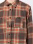 Engineered Garments Geruit overhemd Oranje - Thumbnail 5
