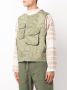 Engineered Garments Gilet met bladerenprint Groen - Thumbnail 3