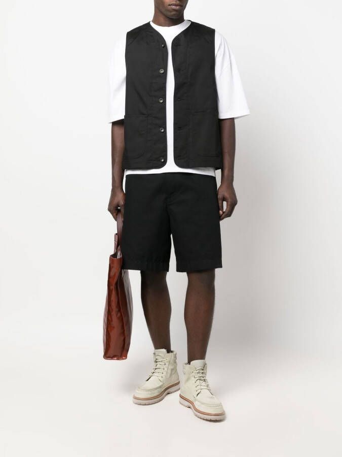 Engineered Garments Gilet met knopen Zwart