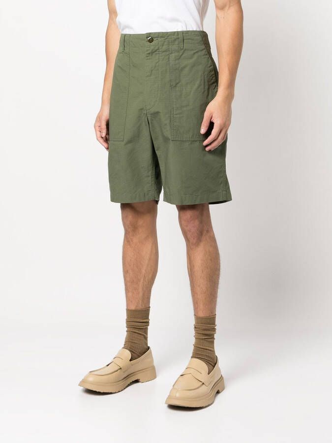 Engineered Garments High waist shorts Groen