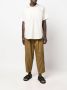 Engineered Garments Overhemd van katoenblend met halve rits Beige - Thumbnail 2