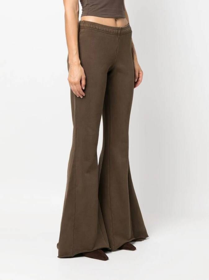 ENTIRE STUDIOS Broek met verwassen effect Bruin
