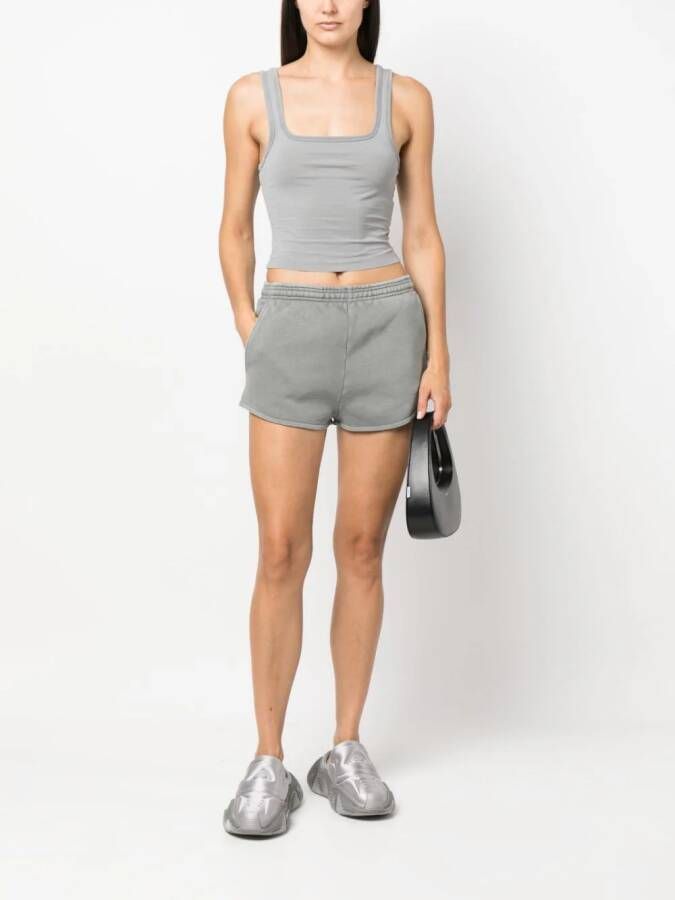 ENTIRE STUDIOS Cropped top Grijs