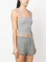 ENTIRE STUDIOS Cropped top Grijs - Thumbnail 3