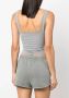 ENTIRE STUDIOS Cropped top Grijs - Thumbnail 4