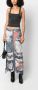 ENTIRE STUDIOS Cropped top Zwart - Thumbnail 3