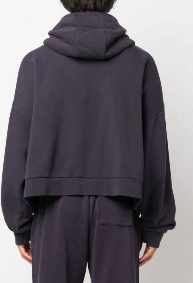 ENTIRE STUDIOS Hoodie met rits Blauw