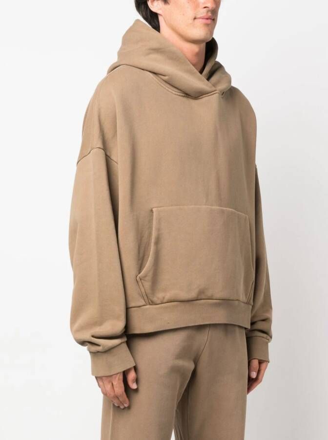ENTIRE STUDIOS Hoodie met verlaagde schouders Beige