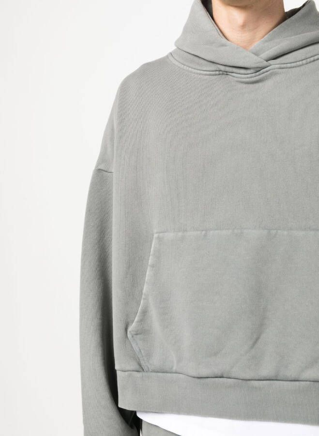 ENTIRE STUDIOS Hoodie met verlaagde schouders Grijs