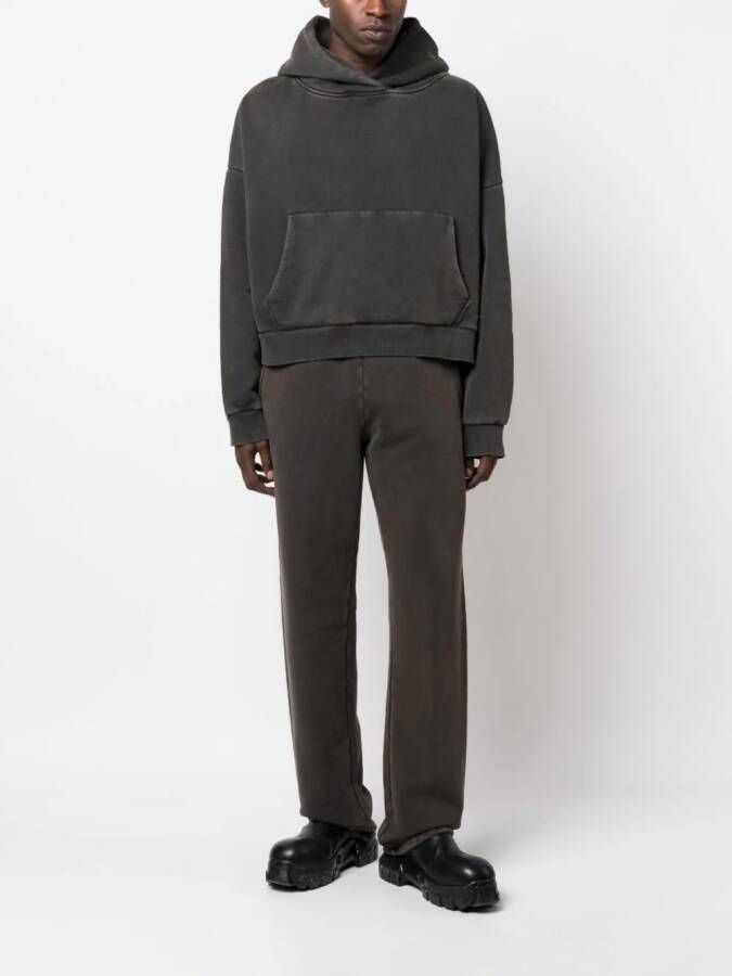 ENTIRE STUDIOS Hoodie met verlaagde schouders Zwart