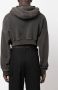 ENTIRE STUDIOS Cropped hoodie Zwart - Thumbnail 5