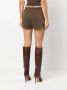 ENTIRE STUDIOS Shorts met elastische tailleband Bruin - Thumbnail 4