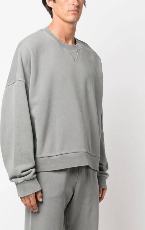 ENTIRE STUDIOS Sweater met gemêleerd effect Grijs