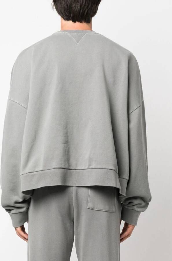 ENTIRE STUDIOS Sweater met gemêleerd effect Grijs
