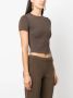 ENTIRE STUDIOS T-shirt van biologisch katoen Bruin - Thumbnail 3