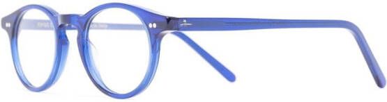 Epos Efesto bril met rond montuur Blauw